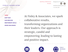 Tablet Screenshot of finleyandassociates.com